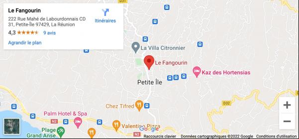 plan acces le fangourin petite ile